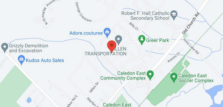 map of 67 PAISLEY GREEN AVE